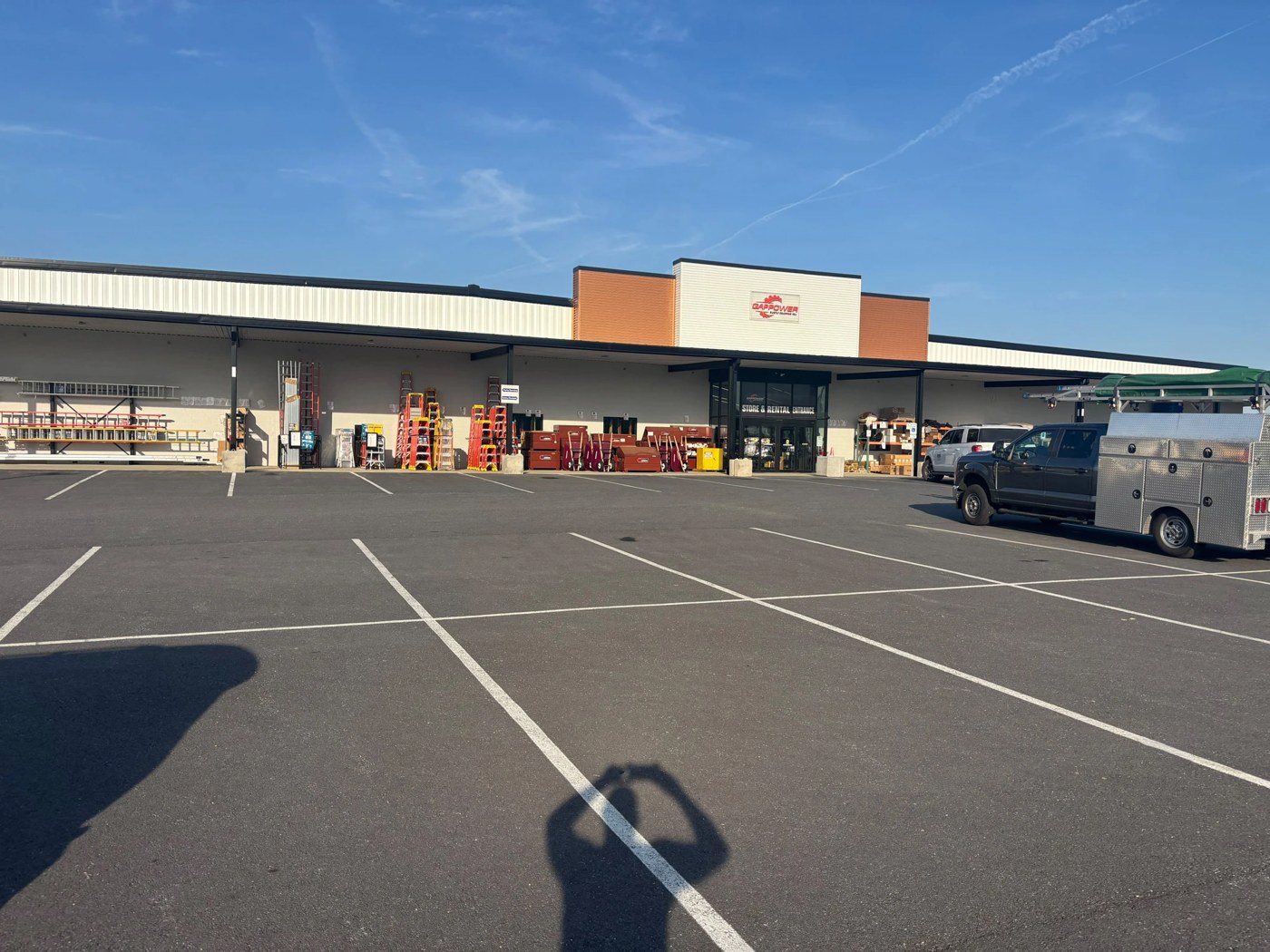 Gap Power store and rental entrance in Pennsylvania